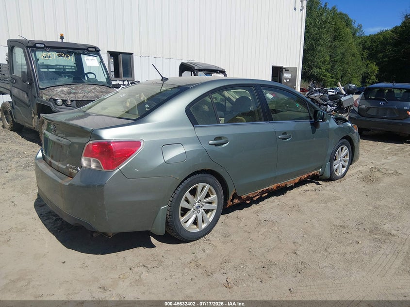 Vin: jf1gjac62fh024284, lot: 46130869, subaru impreza 2.0i premium 20154