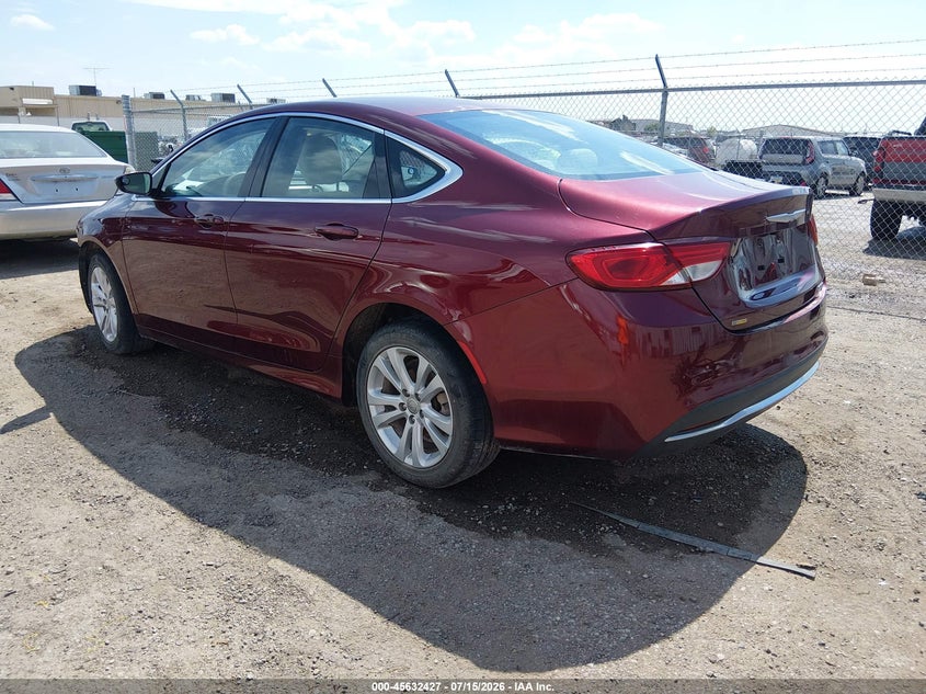 2016 Chrysler 200 Limited VIN: 1C3CCCAB1GN181617 Lot: 45632427