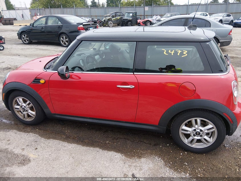 2012 Mini Cooper VIN: WMWSU3C56CT257184 Lot: 45632473