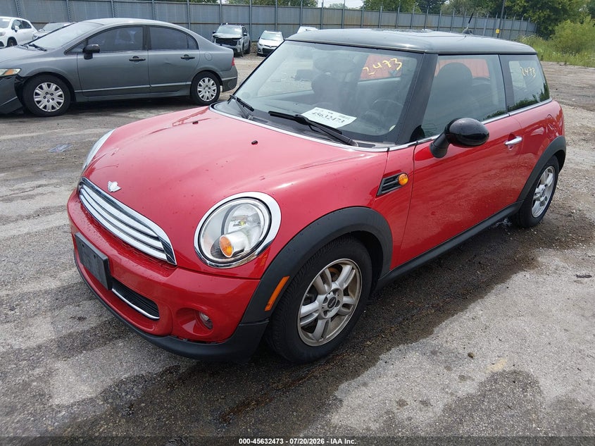2012 Mini Cooper VIN: WMWSU3C56CT257184 Lot: 45632473