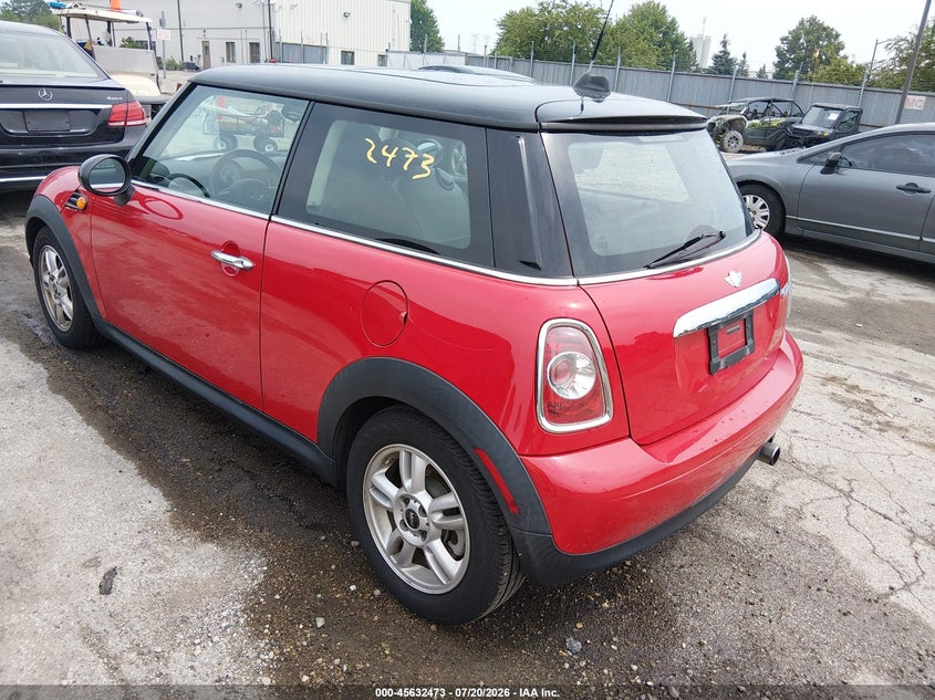 2012 Mini Cooper VIN: WMWSU3C56CT257184 Lot: 45632473