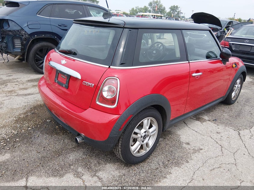 2012 Mini Cooper VIN: WMWSU3C56CT257184 Lot: 45632473