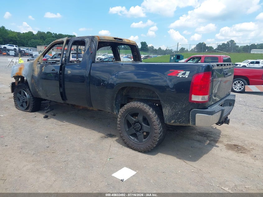 Vin: 1gt221c87bz313636, lot: 46130958, gmc sierra 2500hd slt 20113