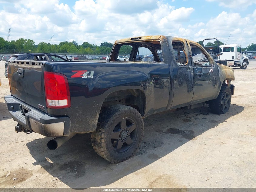 Vin: 1gt221c87bz313636, lot: 46130958, gmc sierra 2500hd slt 20114