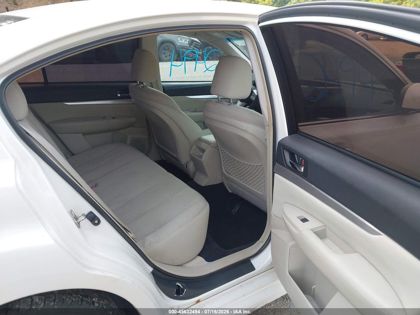 2011 Subaru Legacy 2.5I Premium VIN: 4S3BMCC62B3237203 Lot: 45632494