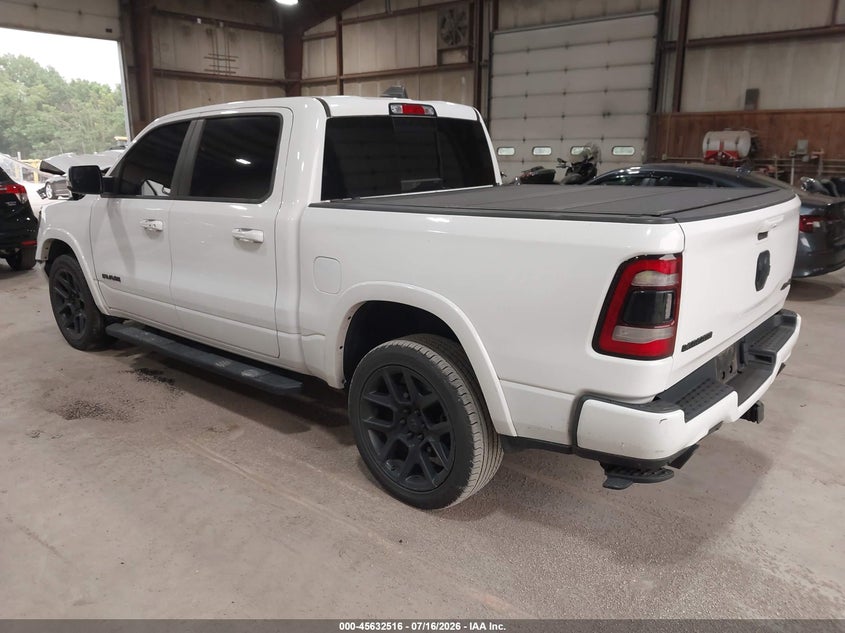 Vin: 1c6srfjtxln237233, lot: 46130982, ram 1500 laramie  4x4 5'7 box 20203