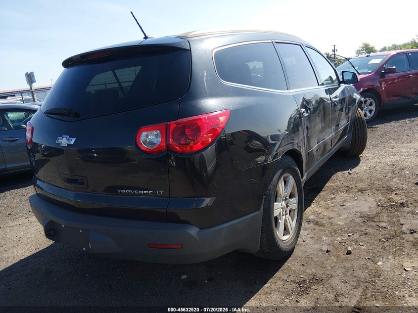 Vin: 1gnkvged5cj394454, lot: 46130986, chevrolet traverse lt w/1lt 20124