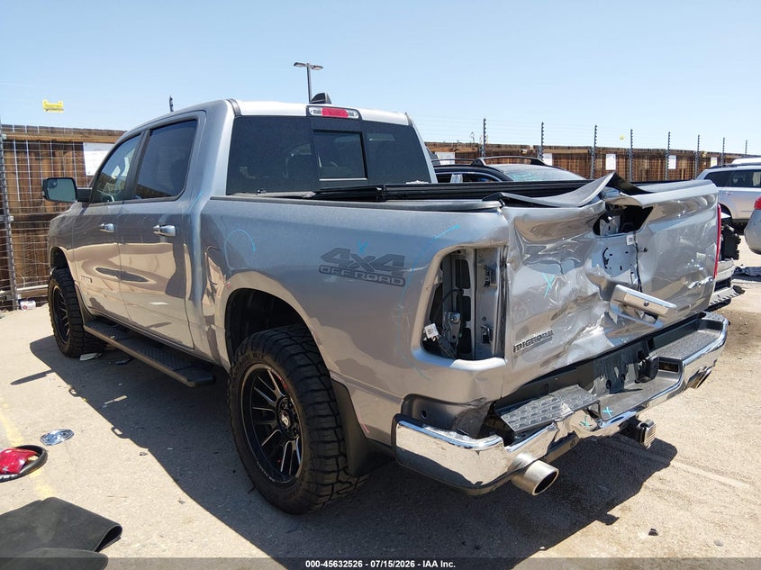Vin: 1c6srfft6ln123643, lot: 46130992, ram 1500 big horn 20203