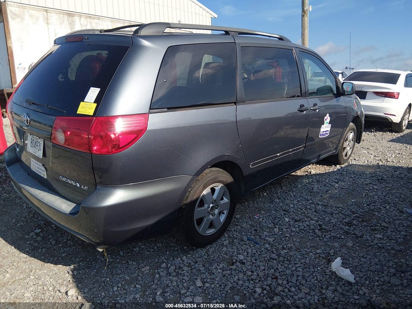 2006 TOYOTA SIENNA auction photo 4