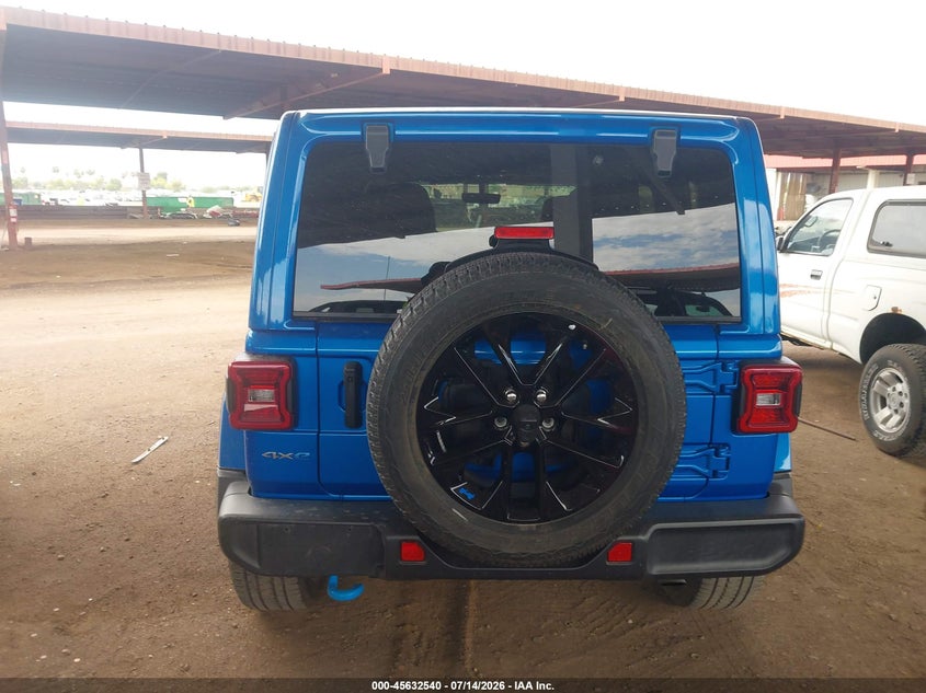 2023 Jeep Wrangler 4Xe Sahara 4X4 VIN: 1C4JJXP64PW651353 Lot: 45632540