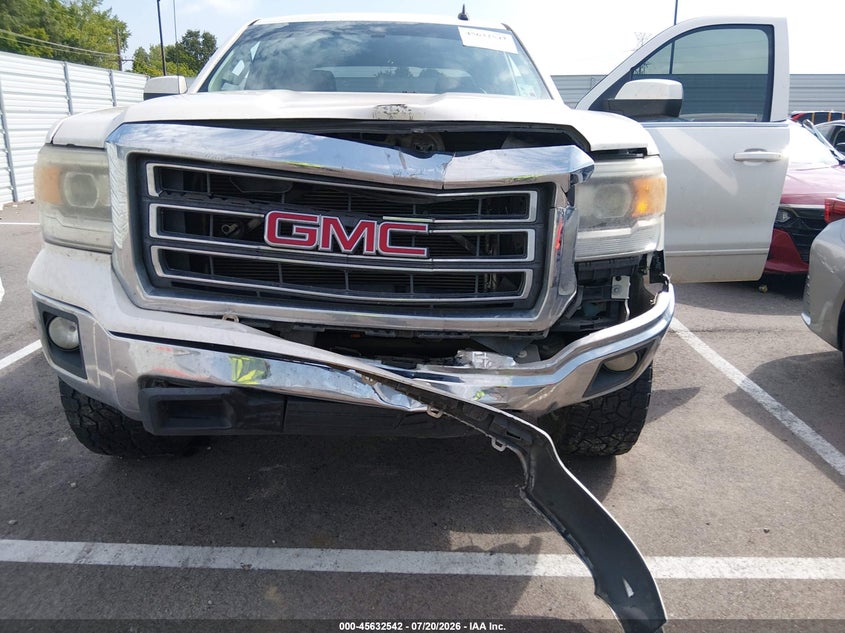 2015 GMC Sierra 1500 Sle VIN: 3GTP1UEC5FG109564 Lot: 45632542