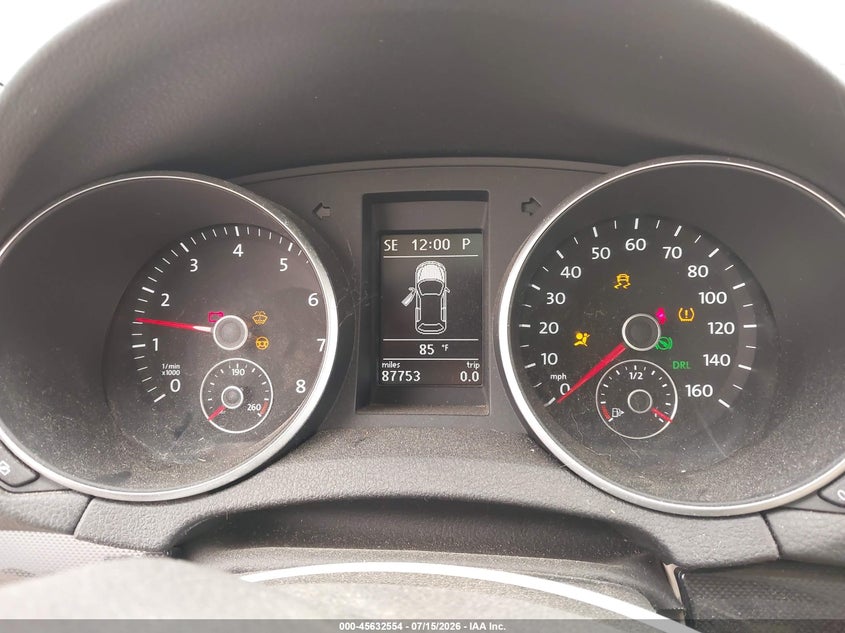 2011 VOLKSWAGEN JETTA WAGON 2.5L I-5 DOHC, VVT, 170HP