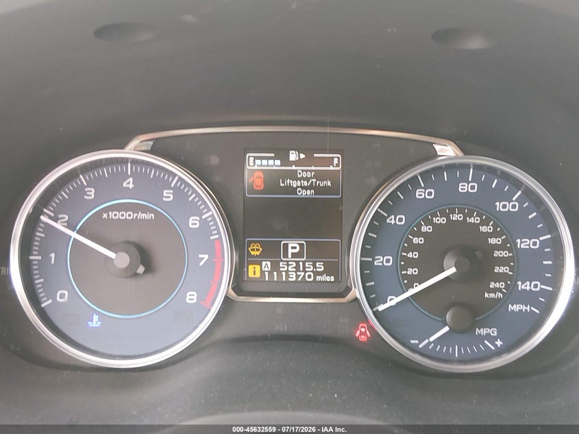 2015 Subaru Xv Crosstrek 2.0I Limited VIN: JF2GPAMC9F8243001 Lot: 45632559