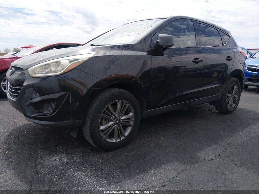 2014 Hyundai Tucson, Звичайний знос, IAAI, VIN KM8JT3AF0EU867880 — фото 2