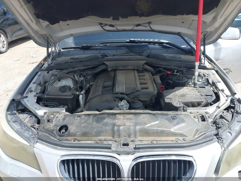 2005 BMW 525I VIN: WBANA53585B856825 Lot: 45632599