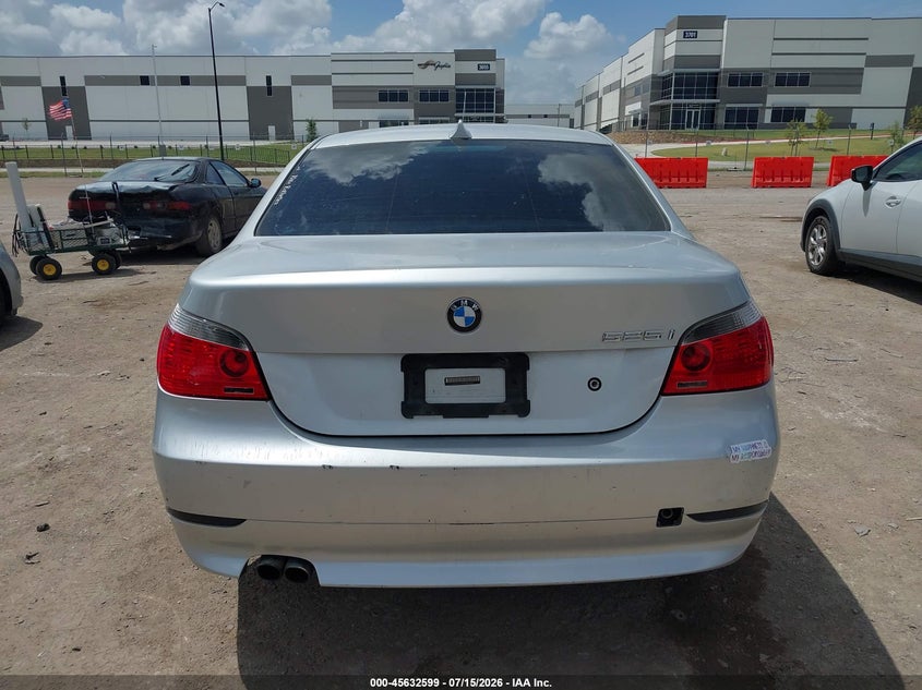 2005 BMW 525I VIN: WBANA53585B856825 Lot: 45632599