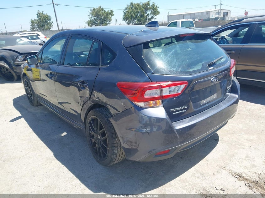 Vin: 4s3gtak69h3713812, lot: 46131091, subaru impreza 2.0i sport 20173