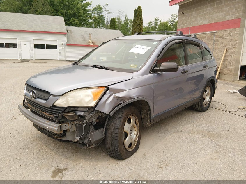 2009 Honda Cr-V Lx, Front End, IAAI, VIN JHLRE48329C015970 — photo 2