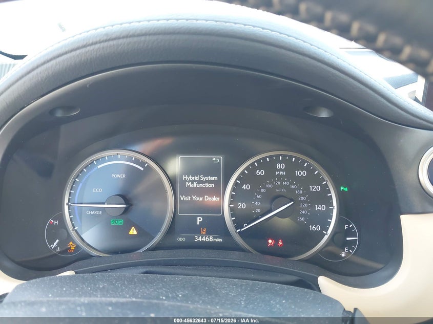 2018 LEXUS NX 300H auction photo 7