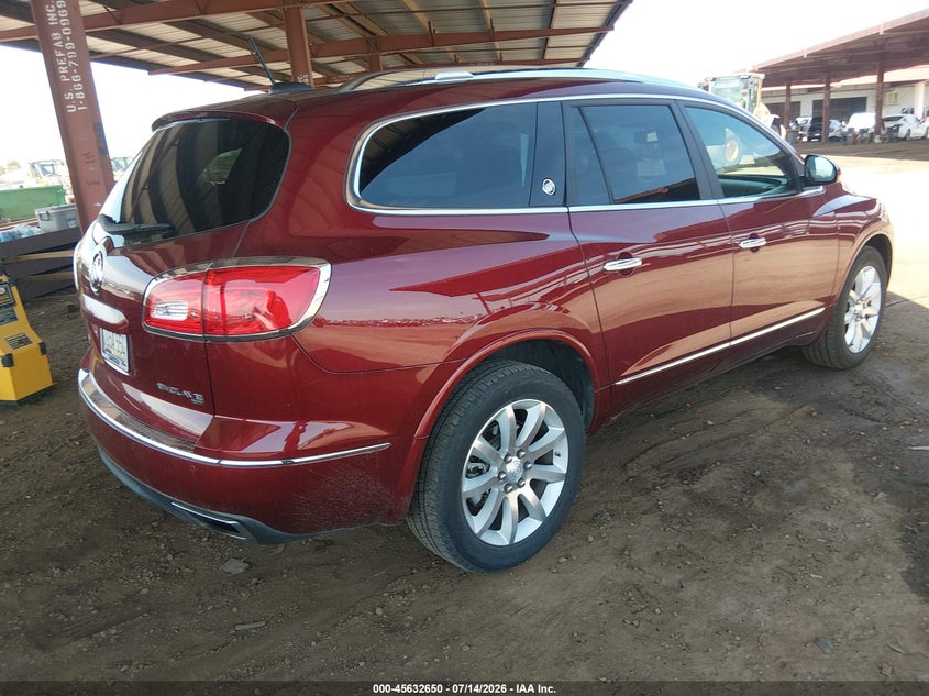 Vin: 5gakvckd5gj250044, lot: 46131116, buick enclave premium 20164