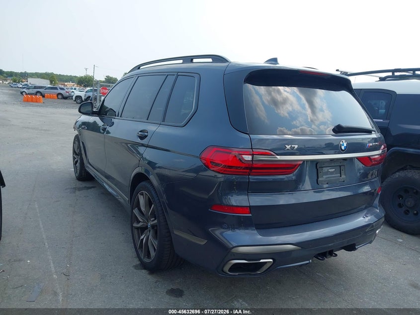 Vin: 5uxcx6c01n9l68034, lot: 46131162, bmw x7 m50i 20223