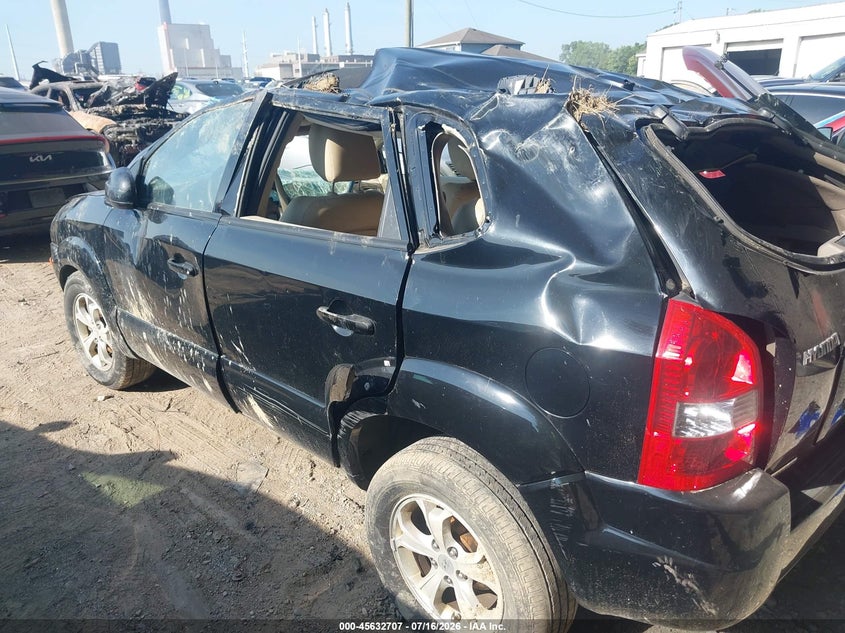 HYUNDAI TUCSON 2009 VIN KM8JN12D59U945927