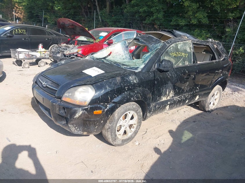 HYUNDAI TUCSON 2009 VIN KM8JN12D59U945927
