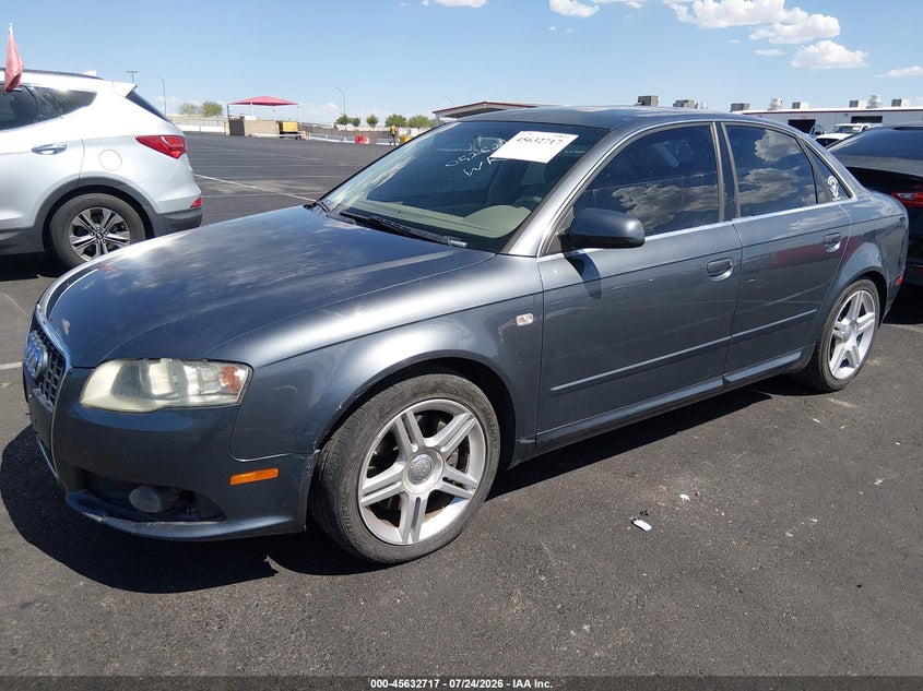 2008 AUDI A4 auction photo 2