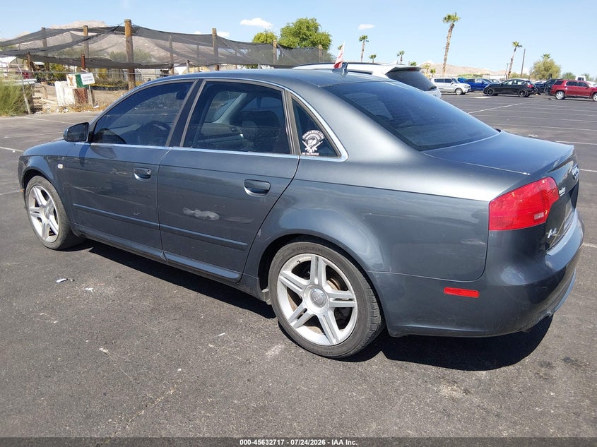 2008 AUDI A4 auction photo 3