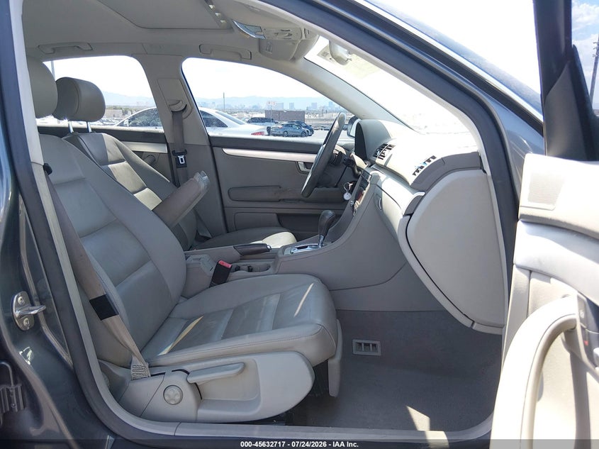 2008 AUDI A4 auction photo 5