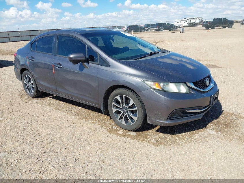 Vin: 19xfb2f83fe113695, lot: 46131184, honda civic ex 2015 img_1