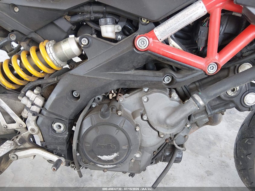 2014 Aprilia Shiver 750 VIN: ZD4RAC013ES000878 Lot: 45632730