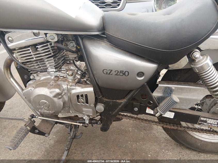 2008 Suzuki Gz250 VIN: VTTNJ48A982102224 Lot: 45632734