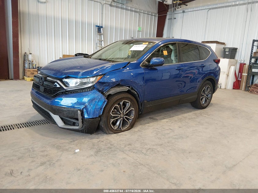 2021 Honda CR-V, Біо/хімія, IAAI, VIN 7FARW2H81ME030759 — фото 2