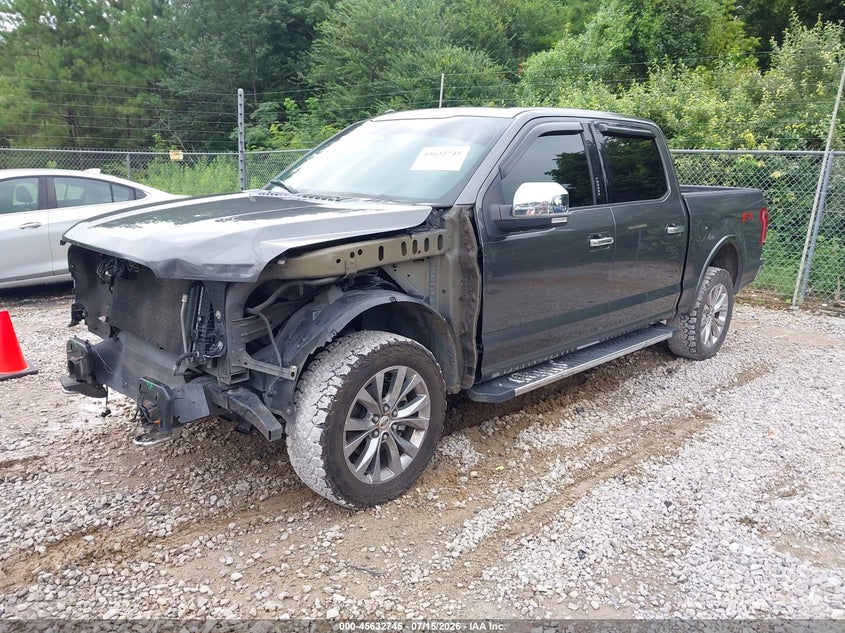 2017 Ford F-150, Front End, IAAI, VIN 1FTEW1EF9HFB38863 — photo 2