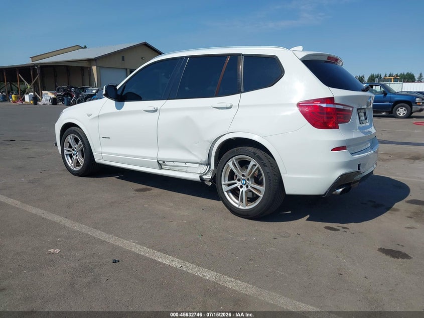 Vin: 5uxwx9c59d0a14651, lot: 46131212, bmw x3 xdrive28i 20133