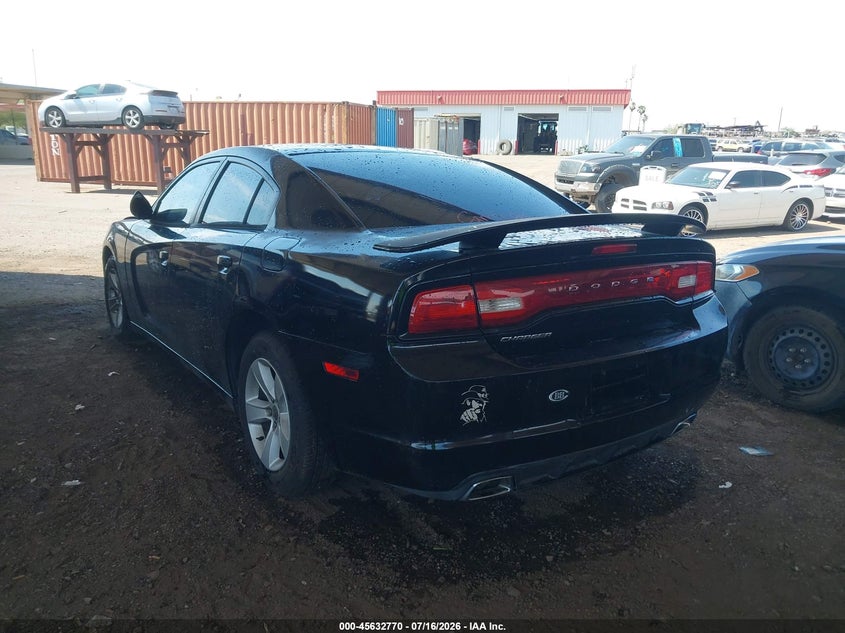 Vin: 2c3cdxbg1eh284766, lot: 46131236, dodge charger se 20143