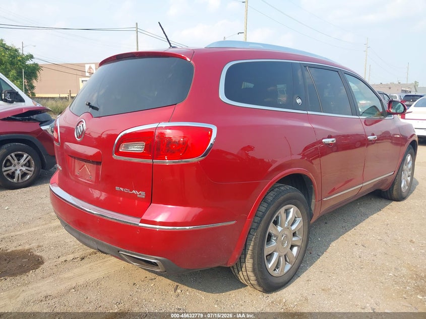 Vin: 5gakvckdxej124839, lot: 46131245, buick enclave premium 20144