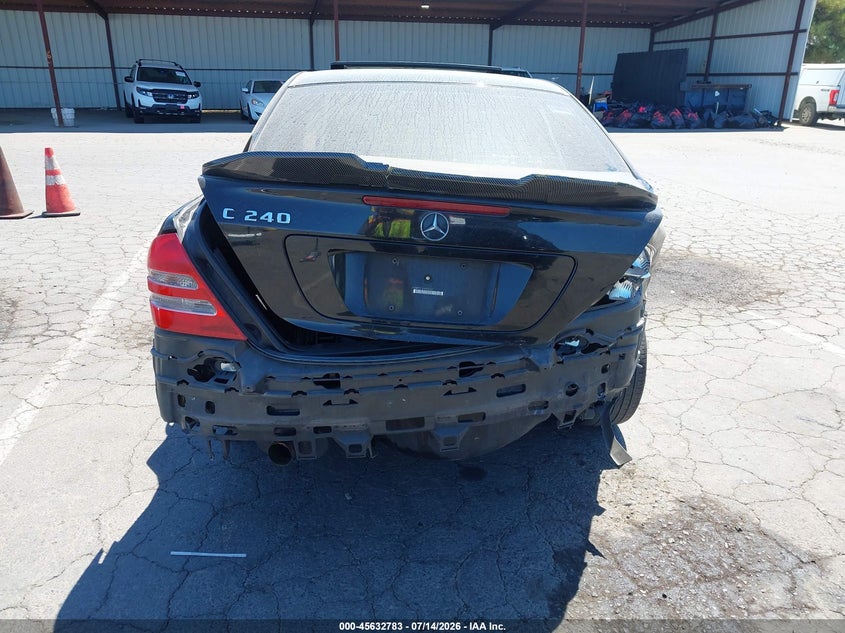 2004 Mercedes-Benz C 240 VIN: WDBRF61J24F547627 Lot: 45632783