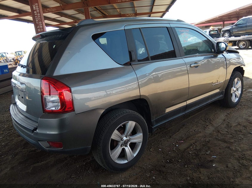 Vin: 1c4njcba1cd618192, lot: 46131253, jeep compass sport 20124