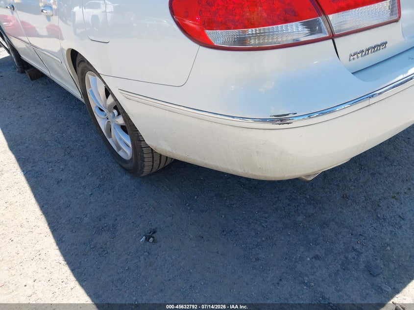 2006 Hyundai Azera Limited/Se VIN: KMHFC46F96A099842 Lot: 45632792