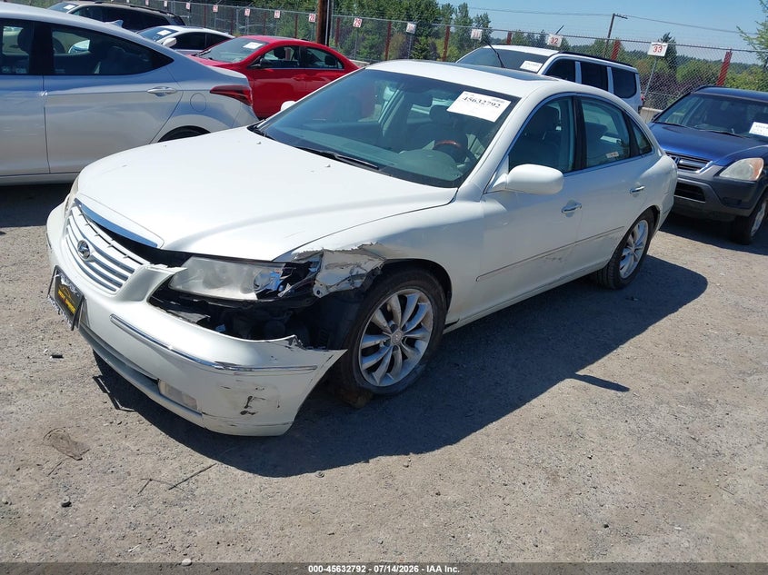 KMHFC46F96A099842 2006 HYUNDAI AZERA LIMITED/SE photo 1