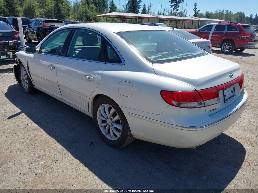 2006 Hyundai Azera Limited/Se VIN: KMHFC46F96A099842 Lot: 45632792