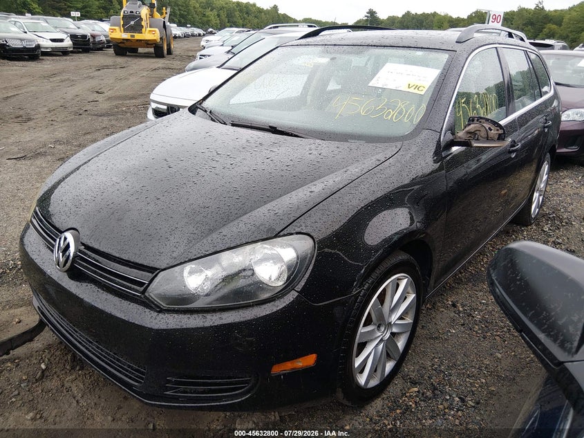 Vin: 3vwpl7aj4cm710040, lot: 46131266, volkswagen jetta sportwagen 2.0l tdi 20122
