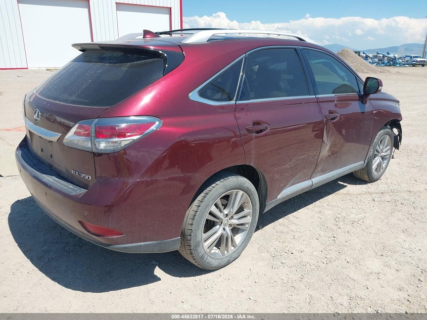 Vin: jtjbk1ba7f2483401, lot: 46131282, lexus rx 350 20154