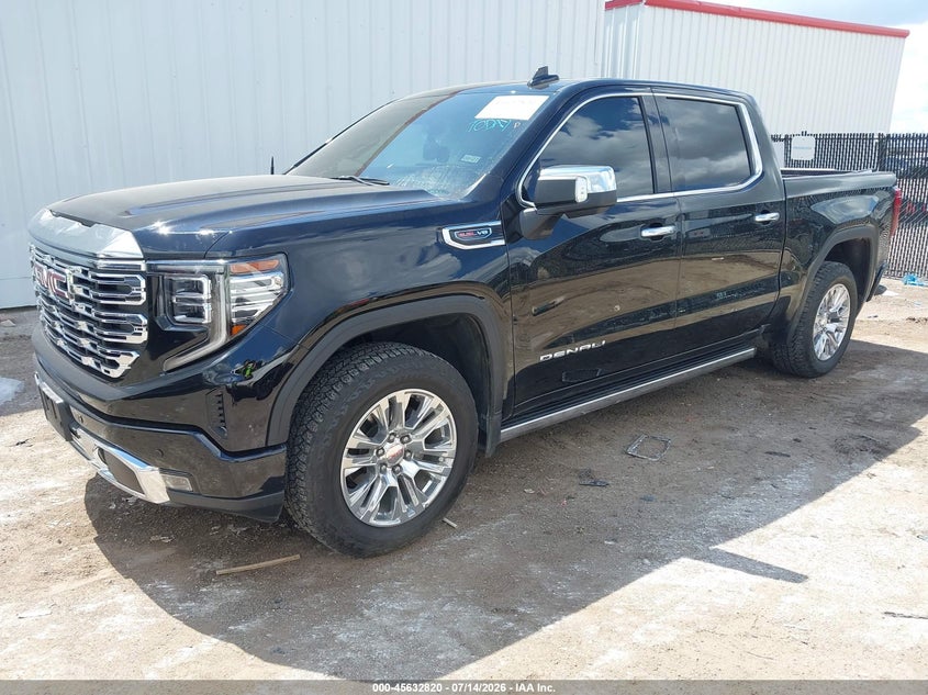 2025 GMC Sierra, Right Side, IAAI, VIN 3GTUUGEL9SG313581 — photo 2