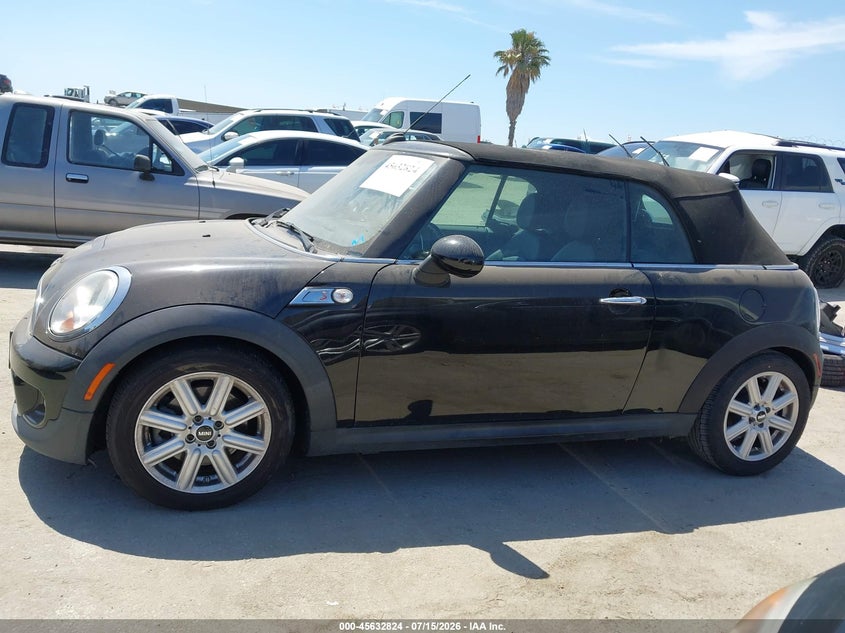 2015 Mini Convertible Cooper S VIN: WMWZP3C57F2A91602 Lot: 45632824