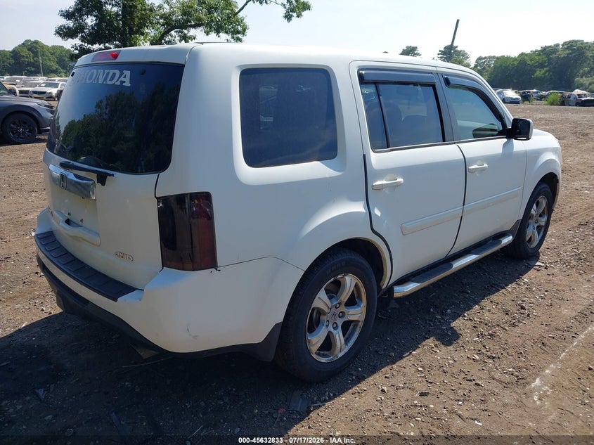 Vin: 5fnyf3h53cb025757, lot: 46131299, honda pilot ex-l 20124