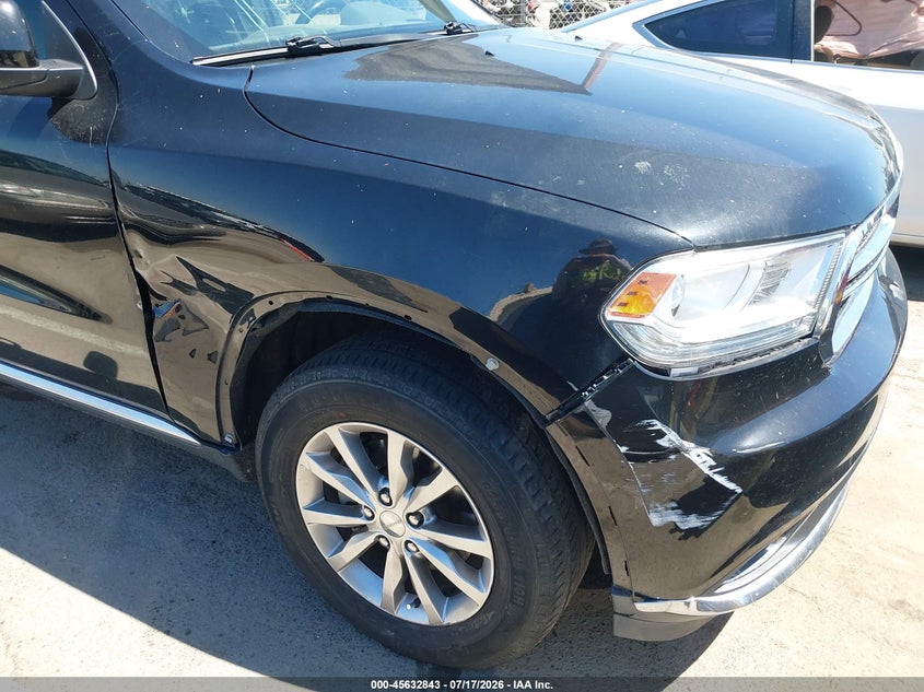 2018 Dodge Durango Sxt Awd VIN: 1C4RDJAG5JC143541 Lot: 45632843