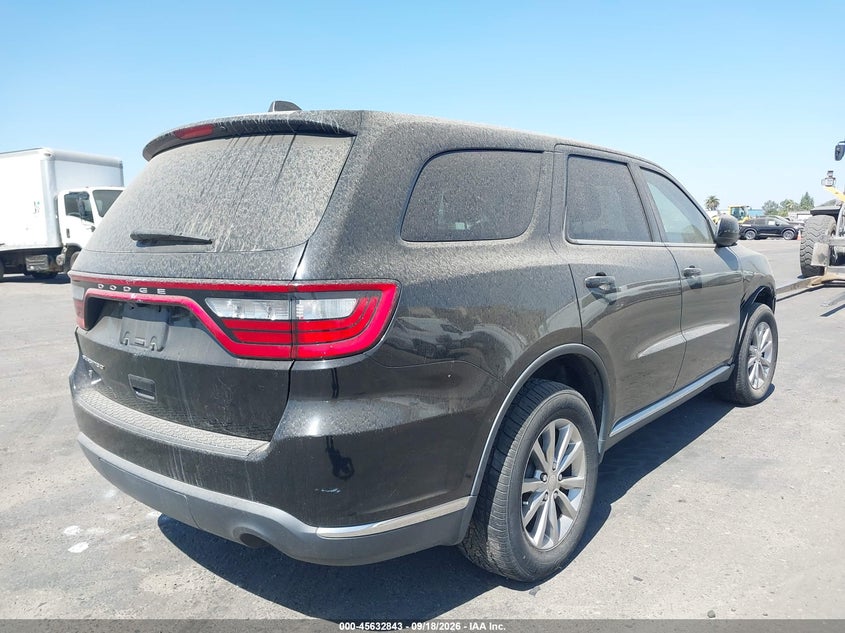 Vin: 1c4rdjag5jc143541, lot: 46131309, dodge durango sxt awd 20184
